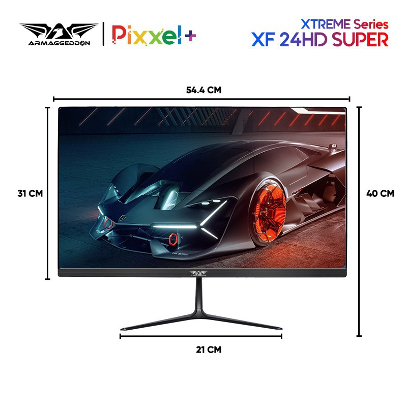 Armaggeddon Pixxel+ Xtreme XF24HD Super Gaming Monitor with 144hz