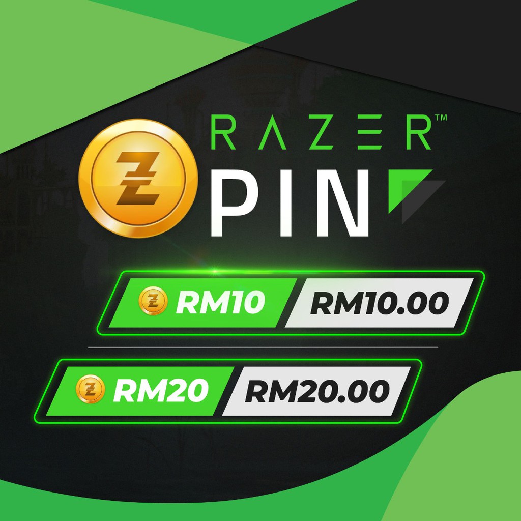 Razer Gold PIN (MY) 100% Legit | Shopee Malaysia