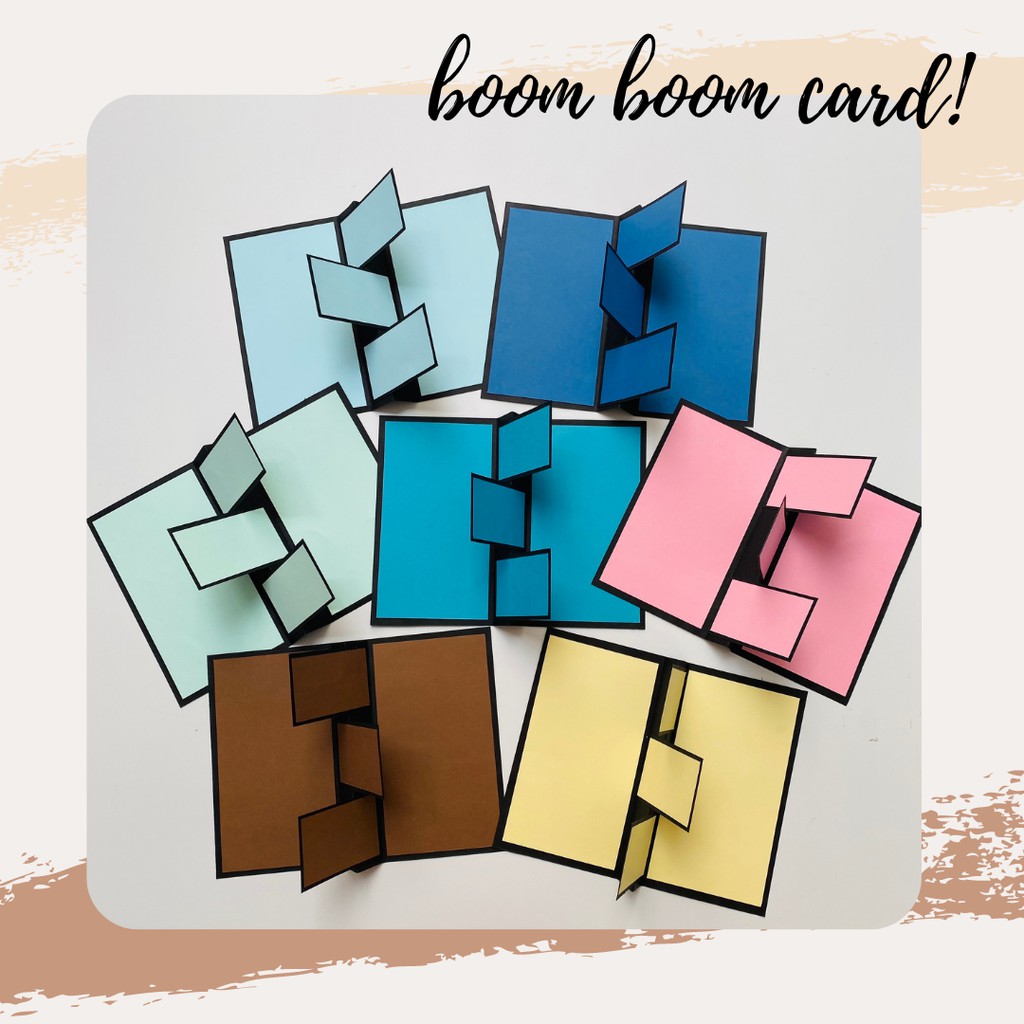 Diy Pop Up Greeting Cards - Boom Boom Card By Scrapbook Island ...