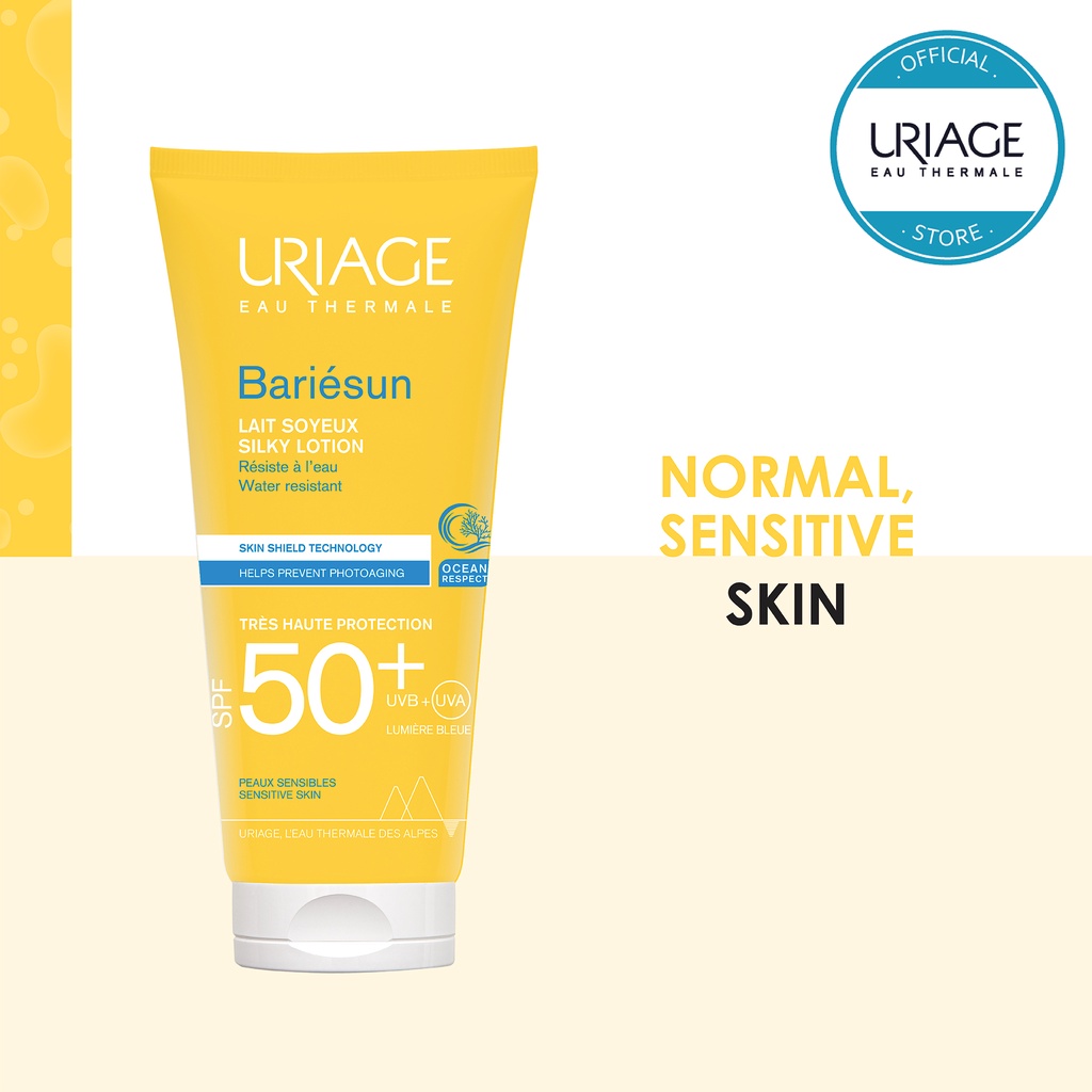 Uriage Bariesun Silky Lotion SPF50+ Sunscreen (100ml)