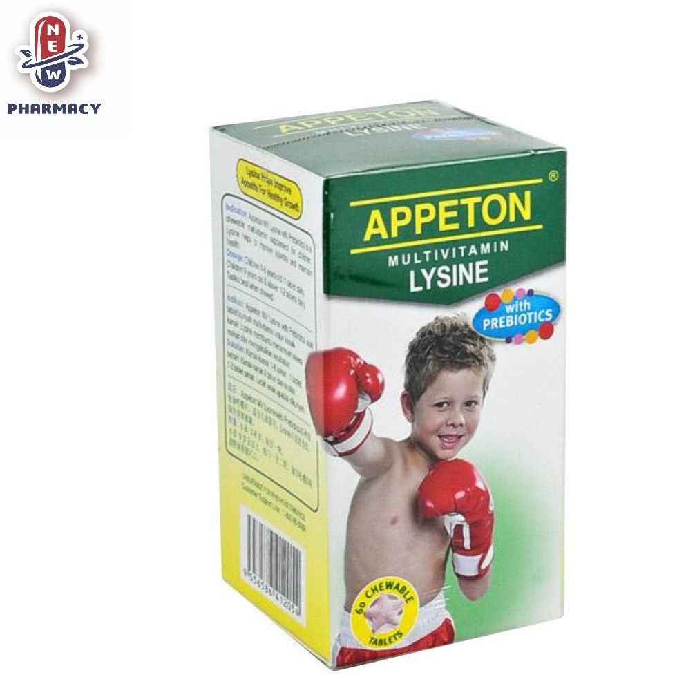Appeton Multivitamin Lysine with prebiotics 60's | Shopee Malaysia