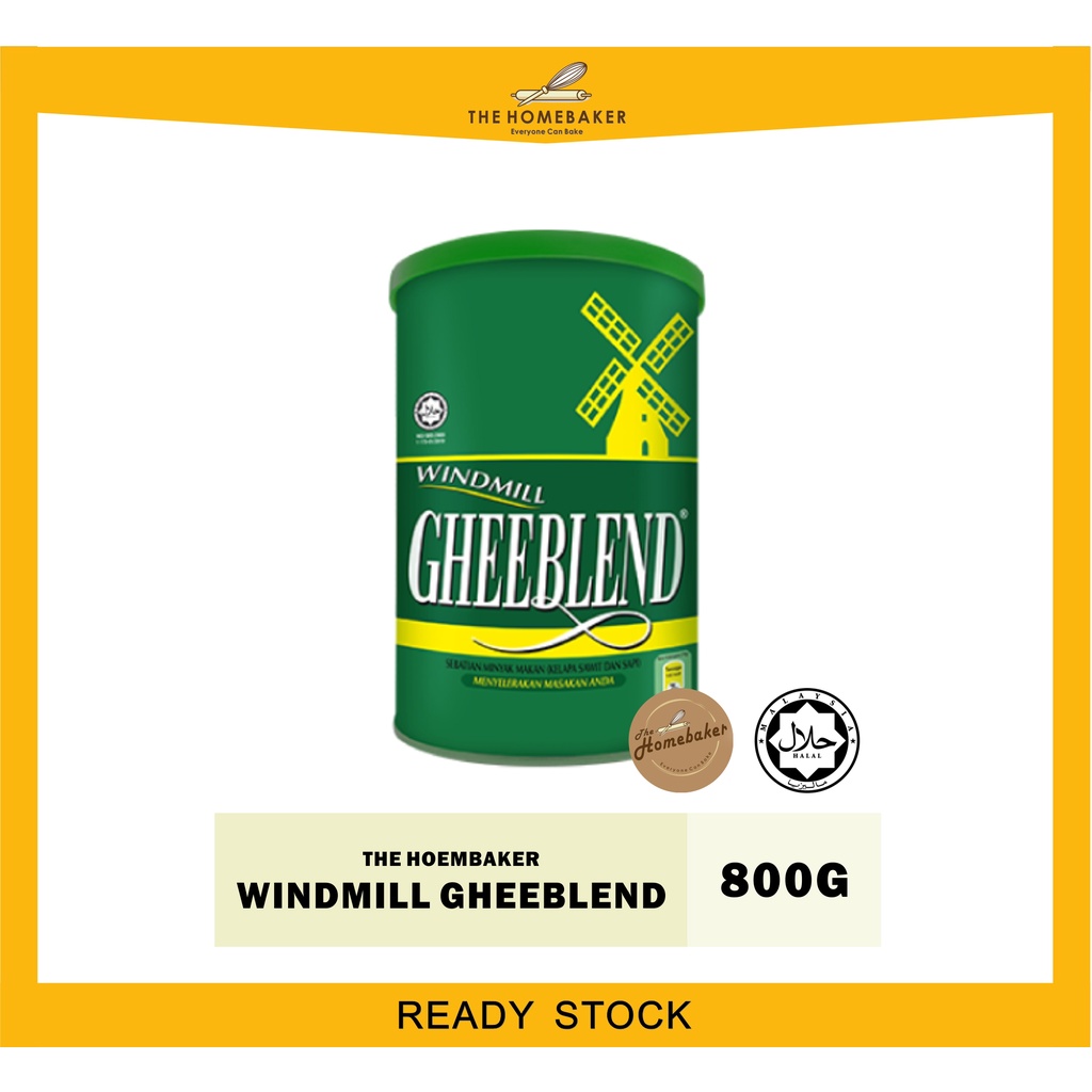 Windmill Gheeblend Blend Palm Oil & Milk Fat 800g / Halal / Home Baker ...
