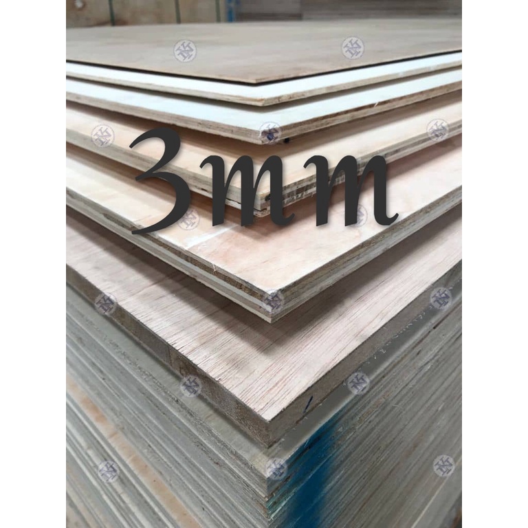 **(3PCS)**3mm Plywood Papan Kayu Timber Panel Wood Board Sheet DIY ...