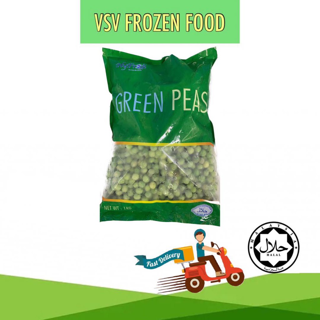 [FROZEN] Green Peas (1kg) Shopee Malaysia
