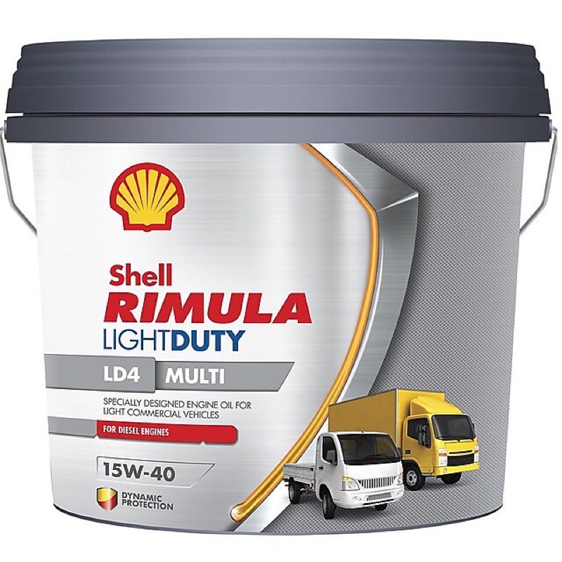 Shell Rimula LD4 Multi 15W-40 7.5L (FREE GIFT SHELL TOWEL) | Shopee ...