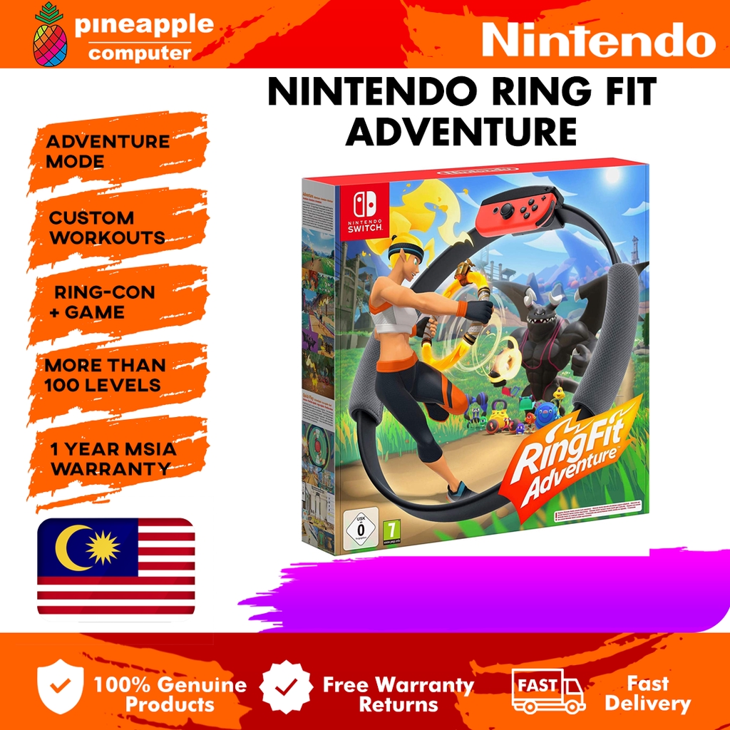 Nintendo Switch Game Ring Fit Adventure Ringfit Adventure