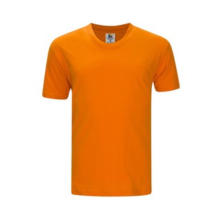 Foursquare Plain 100% Cotton 160gsm Short Sleeve Round Neck T-Shirt / Red  Color Round Neck T-Shirt / Nude Color T-Shirt