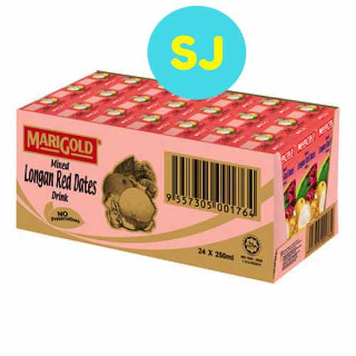 Marigold Longan Red Dates 24 X 250ml Xfcw Shopee Malaysia 7034