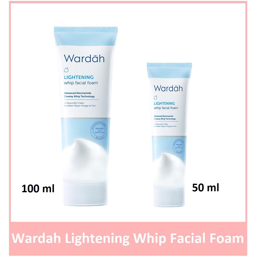 Wardah Lightening Whip Facial Foam | Shopee Malaysia