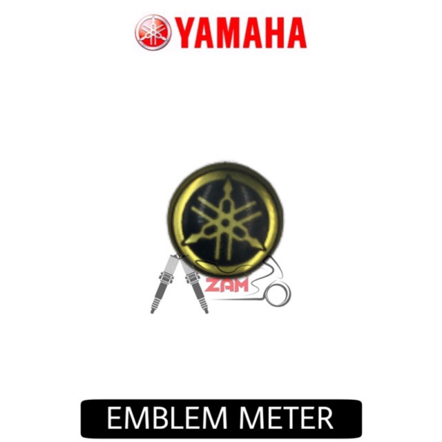 💯 Original Yamaha Indonesia Emblem Meter Gold For NVX 155 Shopee Malaysia