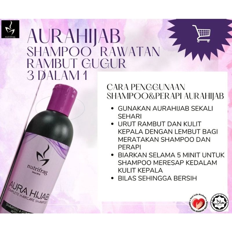 Shampoo Dan Conditioner Aurahijab Shopee Malaysia