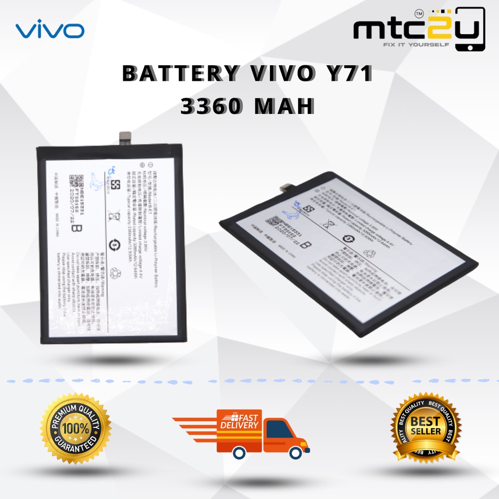 BATTERY-VIVO Y71 (B-E1)(BATERI-VIVO Y71 (B-E1) | Shopee Malaysia