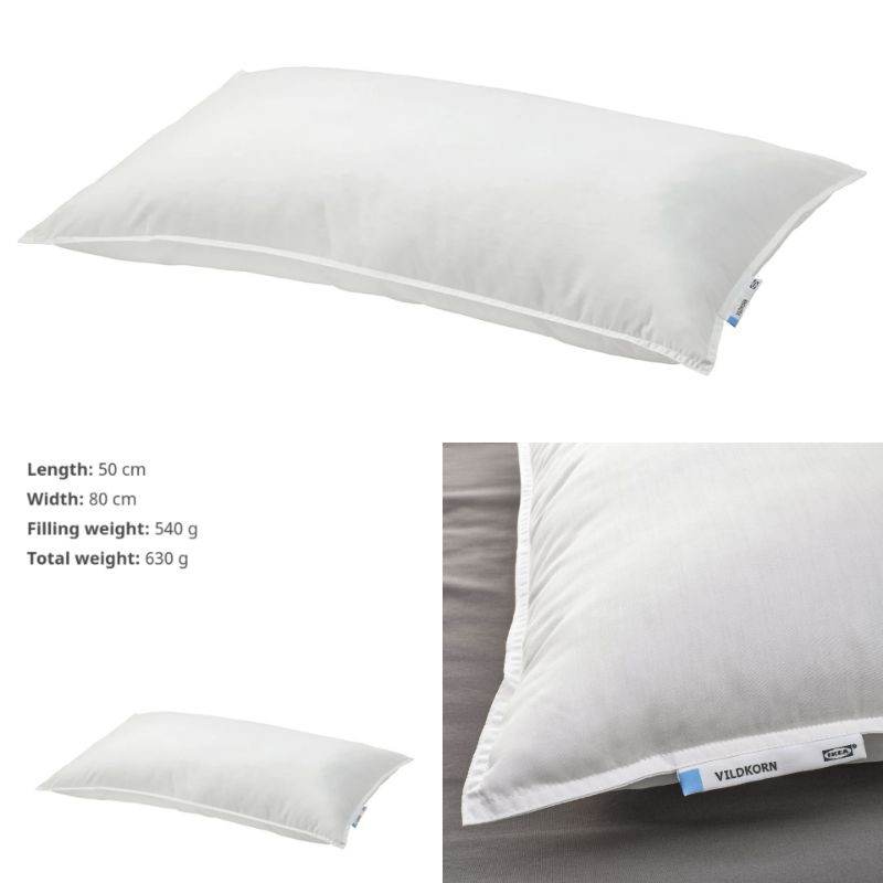 💯IKEA.my Pillow 50x80cm, 1pc HAMPDAN / LAPPTÅTEL / VILDKORN