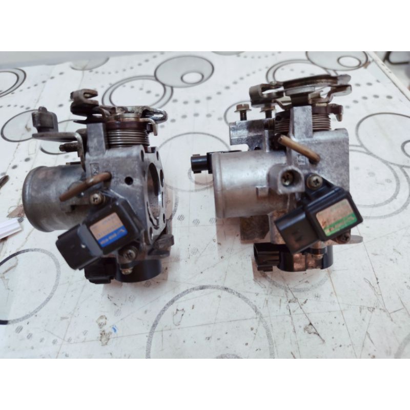 kelisa kenari daihatsu ej engine throttle body refurbished halfcut