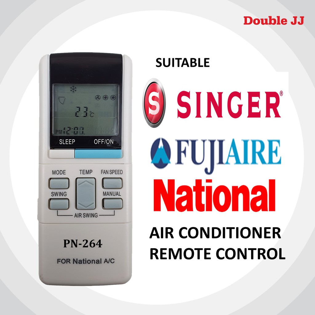National/PN-264/ / Fujiaire /Singer Air Cond / Air Conditioner Remote ...