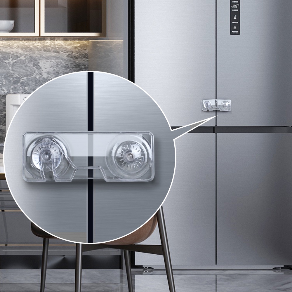 EUDEMON Childproof Transparent Refrigerator Lock | Shopee Malaysia