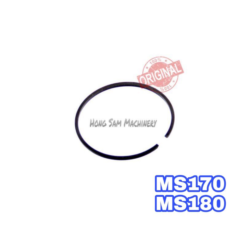 thumbnail image 2 of 10-Pack 38mm X 1.2mm Piston Rings – Fits Stihl MS180, MS170, MS171, MS181, 018 Chainsaws 2 of 4