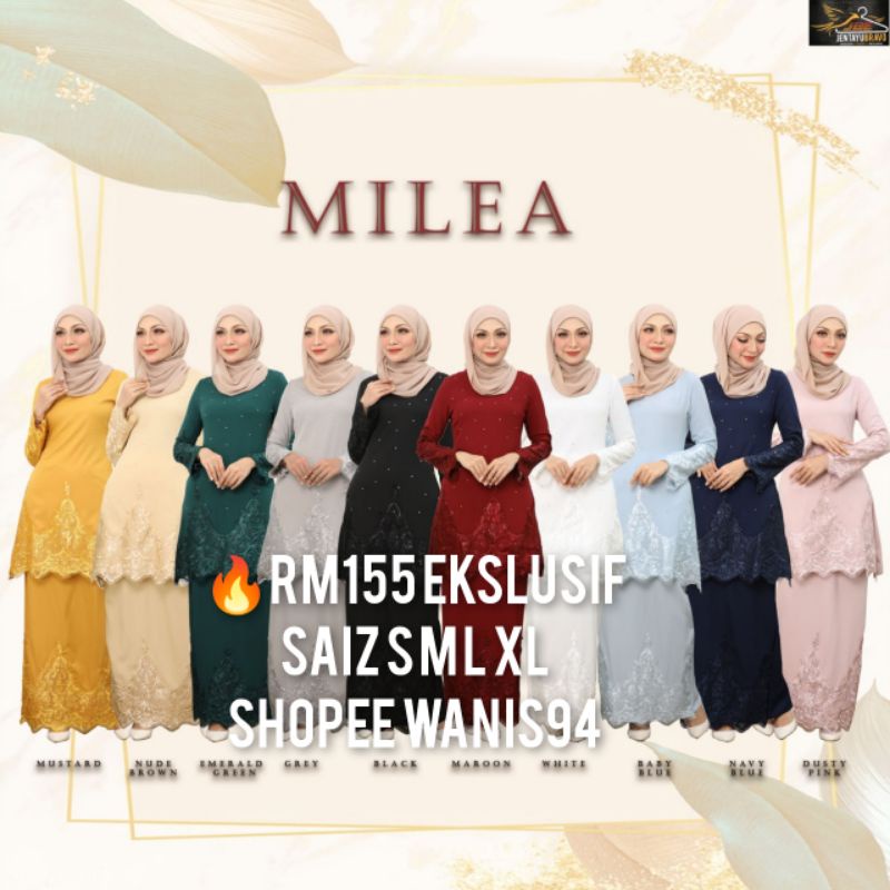 🔥 RAYA 2022 MILEA KURUNG MURAH MILEA KURUNG BORONG 🔥 SUIT RESYAA MURAH