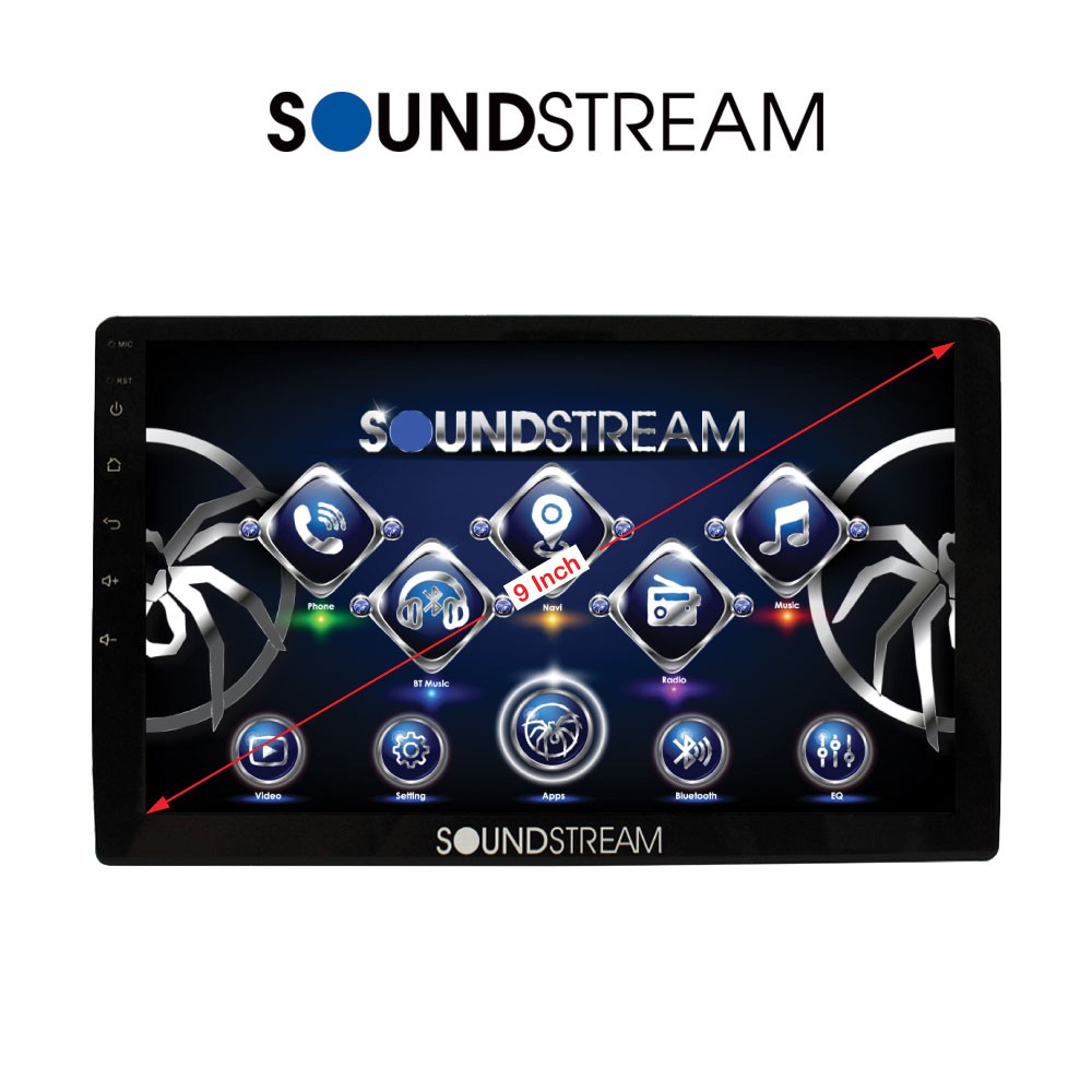 SOUNDSTREAM T3L Car Android Player (9"/10"/2 + 32GB) Shopee Malaysia
