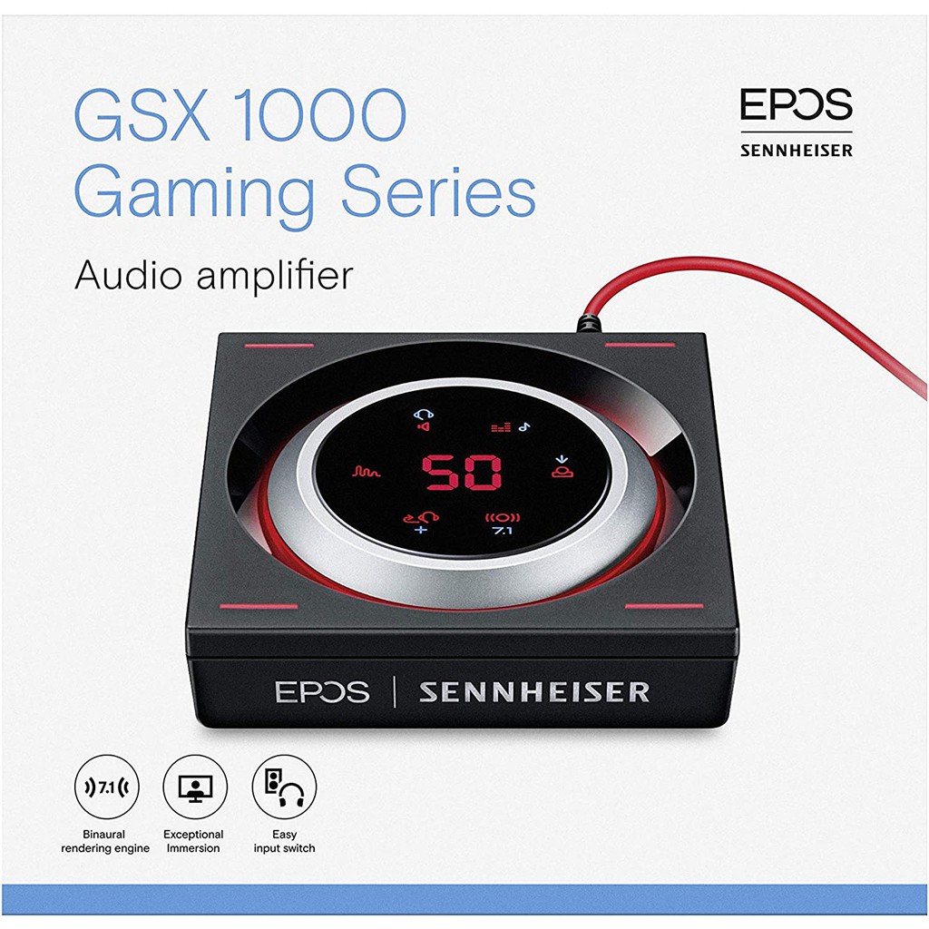 EPOS Sennheiser GSX 1000 Gaming Audio Amplifier / External Sound