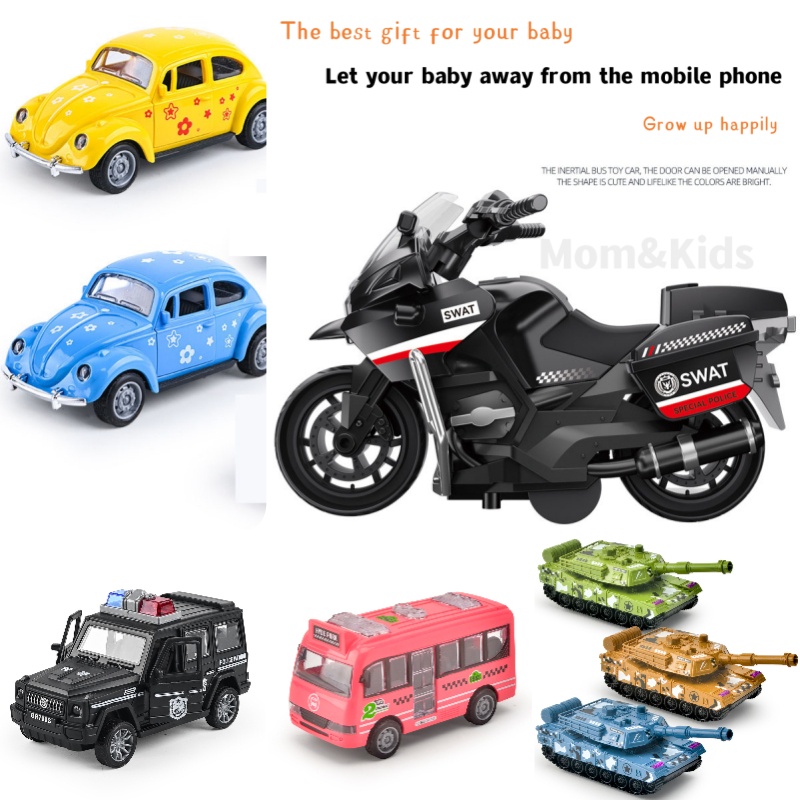 Mom&Kids High Quality Children's Pull Back Construction Car Children's