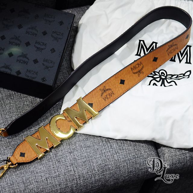 Mcm cheap bag strap