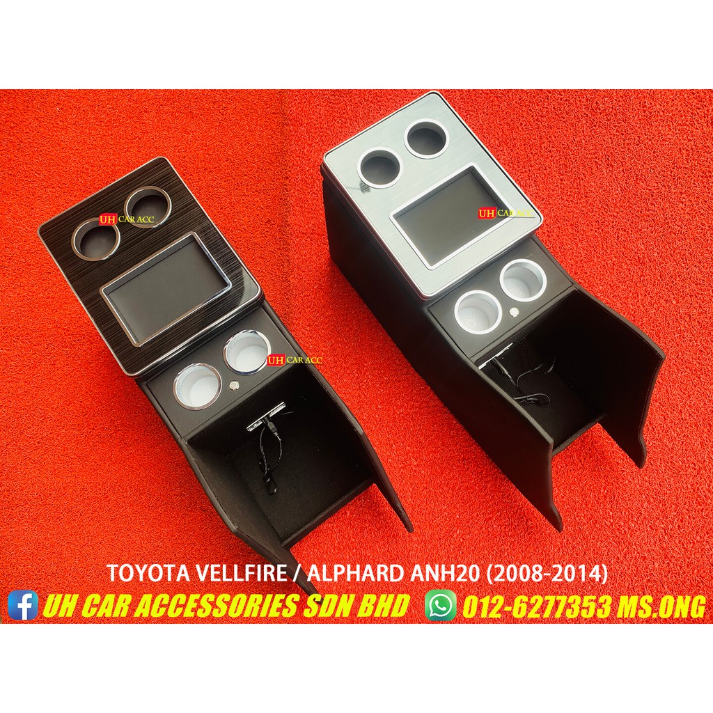 Toyota Vellfire Alphard ANH20 Arm Rest Console Box 20082014 [READY