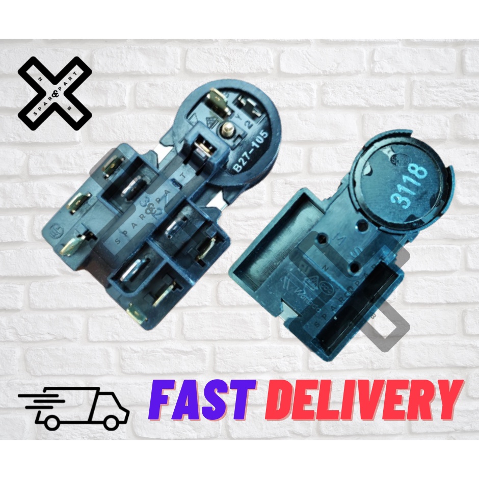 Refrigerator Ptc Overload Relay QP322A B27105 Haier/Sanyo Shopee Malaysia