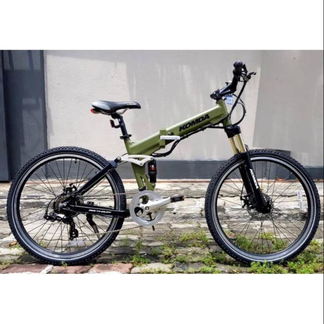 Komda folding hot sale bike