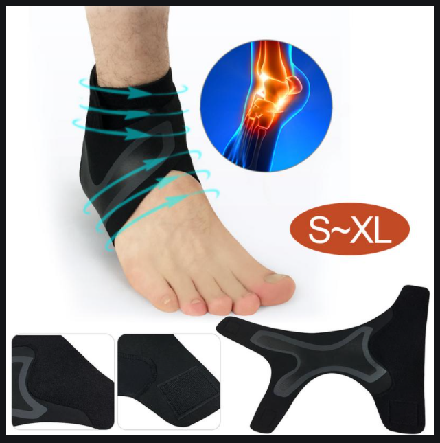 Sports Ankle Support for Football Basketball Badminton Sport Protection Bandage Elastic Ankle