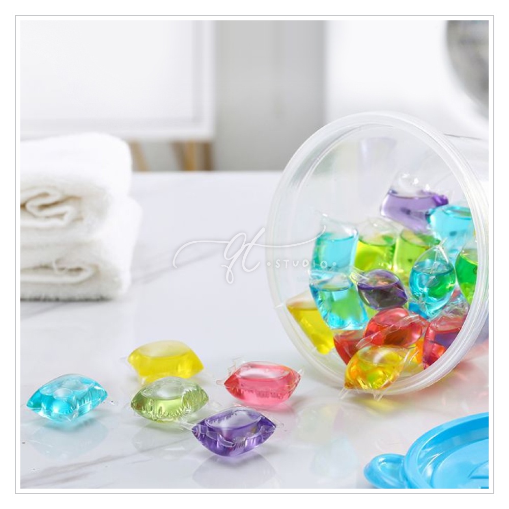 [Ready Stock] Laundry Gel Beads concentrate washing detergent for