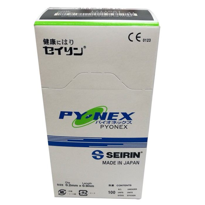 SEIRIN PYONEX 0.2 X 0.9MM (GREEN) EXPIRY 31-5-2026 SPECIAL OFFER ...