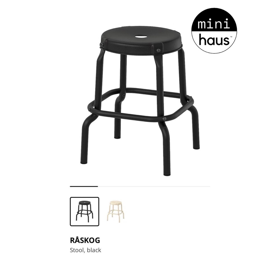 IKEA RASKOG Stool for Cafe Dining room BEIGE 45 cm Shopee Malaysia