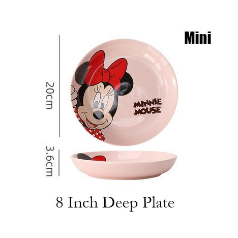 Disney Ceramic Spoon Mickey Minnie Donald Duck Pooh Bear Cake