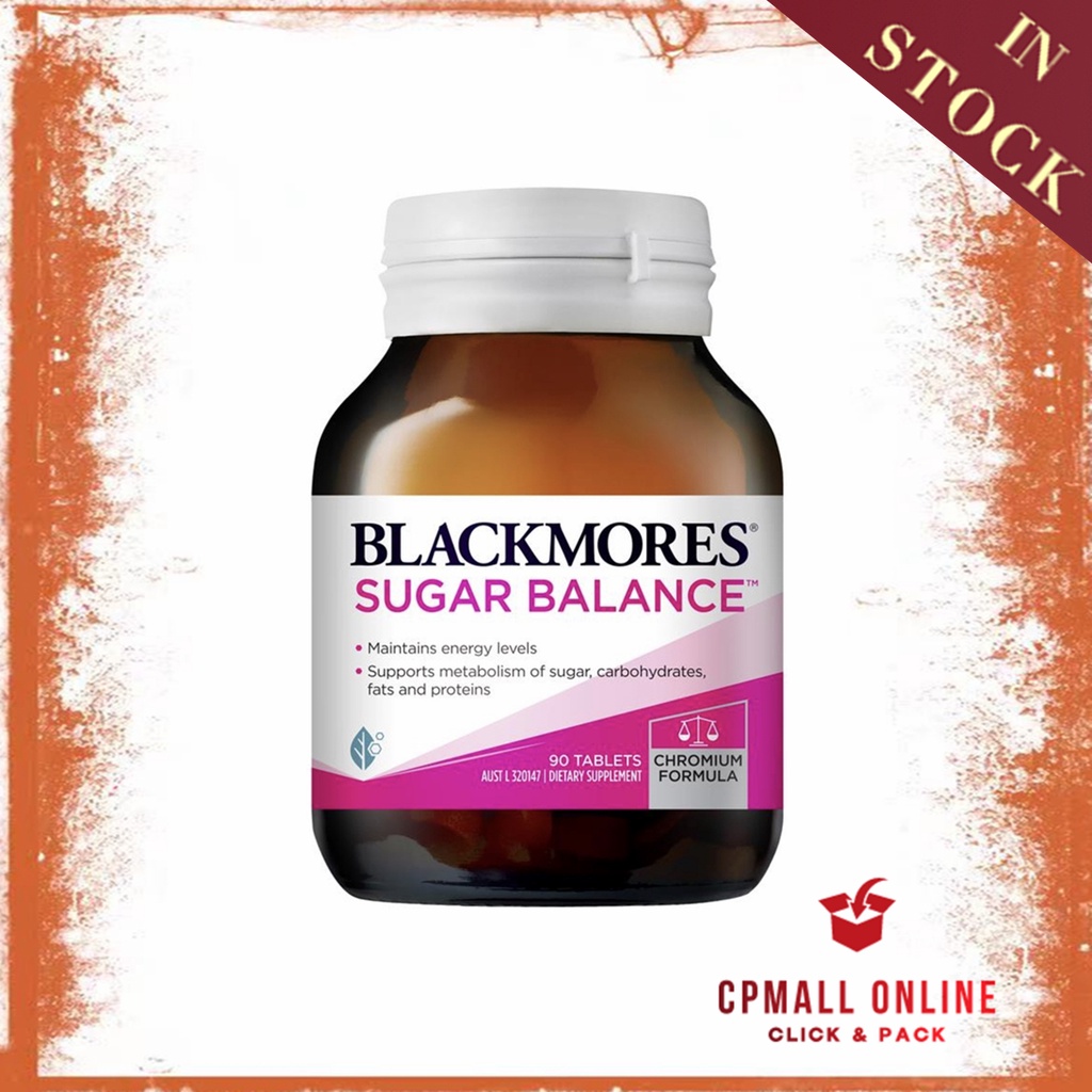 [Expiry Date : 03/2029] Blackmores Sugar Balance 血糖平衡片 ( 90 Tablets ...