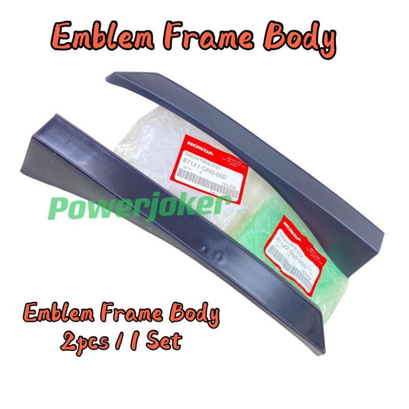 EX5 High Power EX5 Dream (Original Honda) Emblem Frame Body Emblem