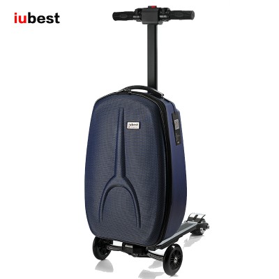 PROMOTION IUBEST Digital IU DX01 3 wheel Detachable Electric Suitcase Scooter Travel luggage Shopee Malaysia