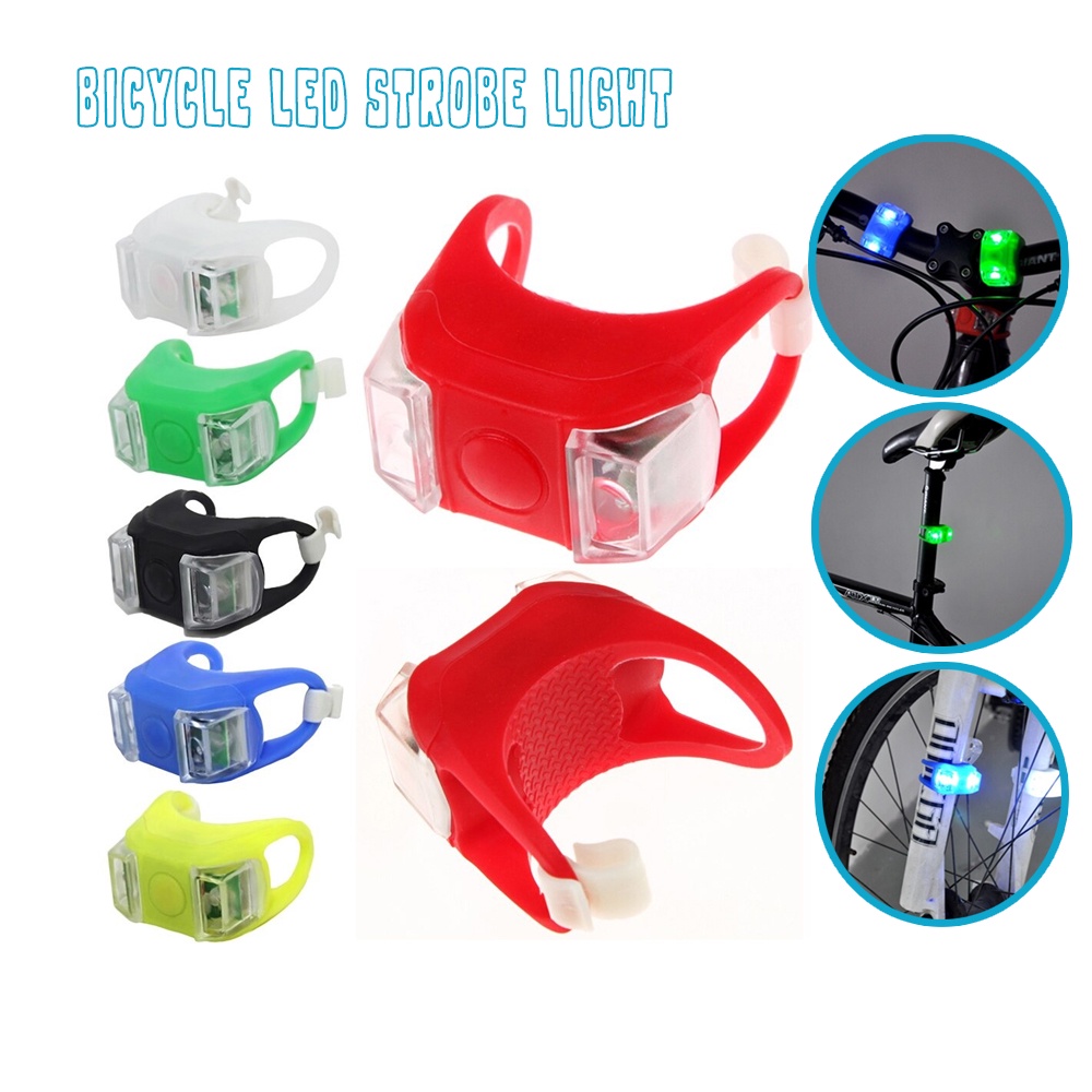 LED Strobe Tail Rear Flash Light One-Touch Switch Bulb Taillight ...
