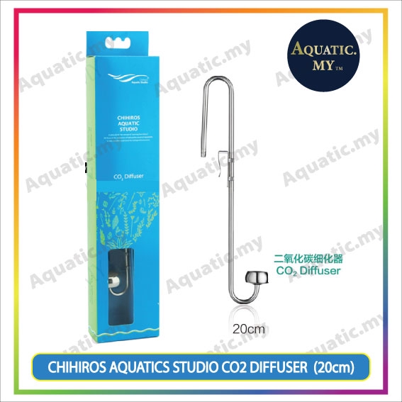 CHIHIROS CO2 Diffuser Stainless steel (L:20cm) | Shopee Malaysia