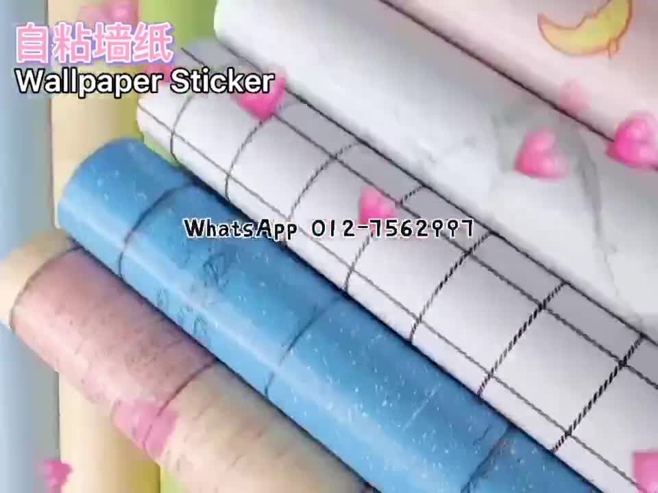 Ready Stock 60cm x 5 meter DIY Cabinet Wallpaper Cabinet Furniture Film ...