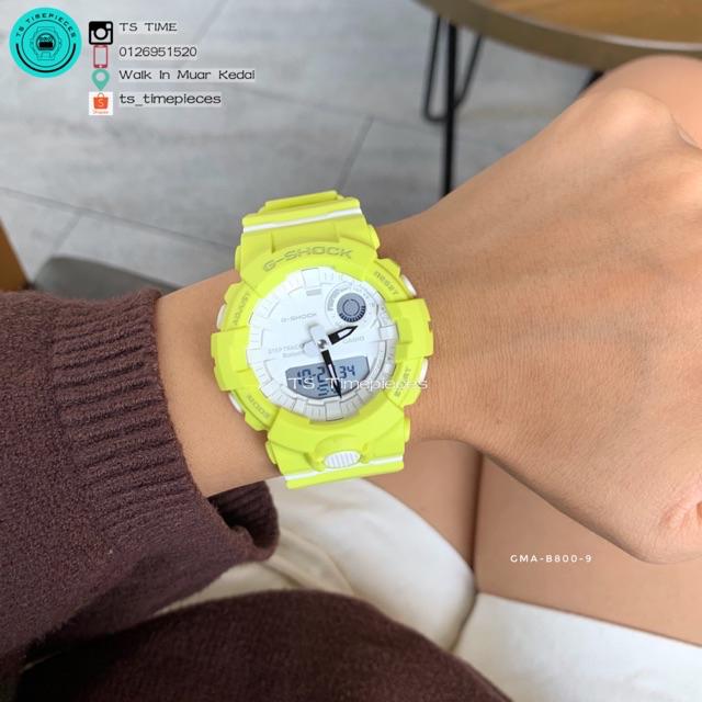 CASIO G SHOCK & G SHOCK S Series G-Squad Bluetooth Couple Set Watch  GBA-800-9 / GMA-B800-9 / GMA-B800-9A / GBA-800-9A