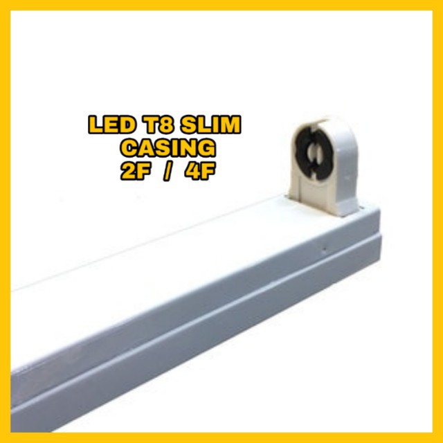 LED CASING ONLY 2 FEET 4 FEET T8 SLIM FITTING FOR ALL T8 LED TUBE # ...