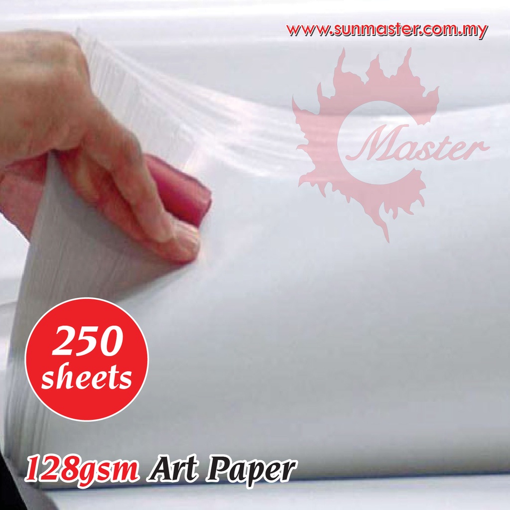 A3 128gsm Art Paper Glossy Paper Matt Paper Shopee Malaysia