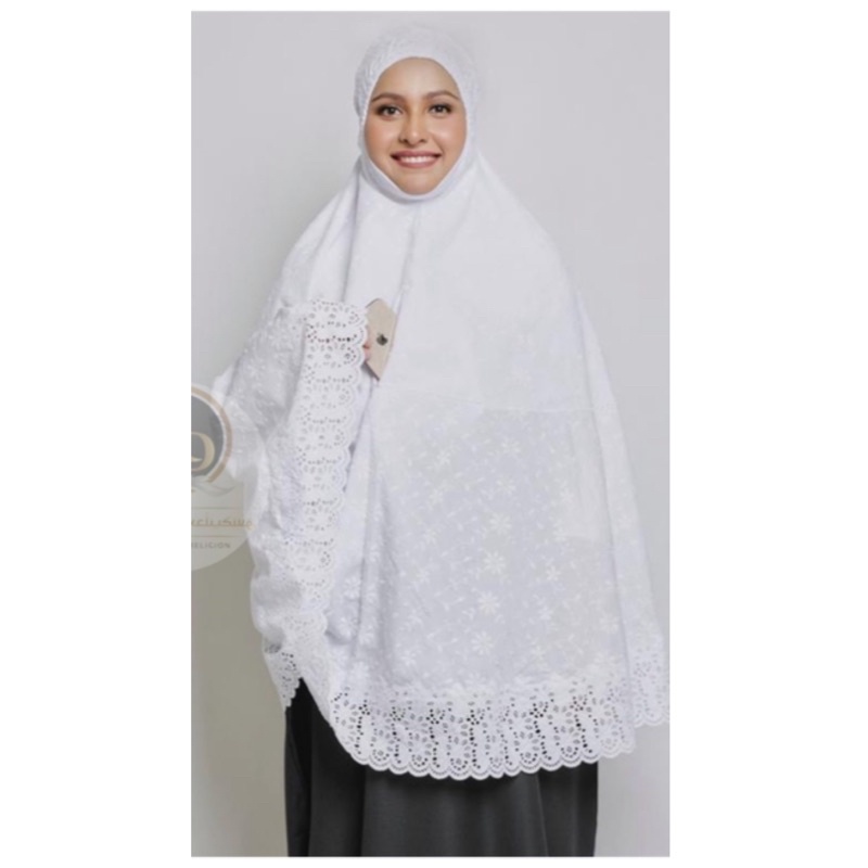Mini Telekung Umrah Haji Cotton Paris Berpoket Zip | Shopee Malaysia