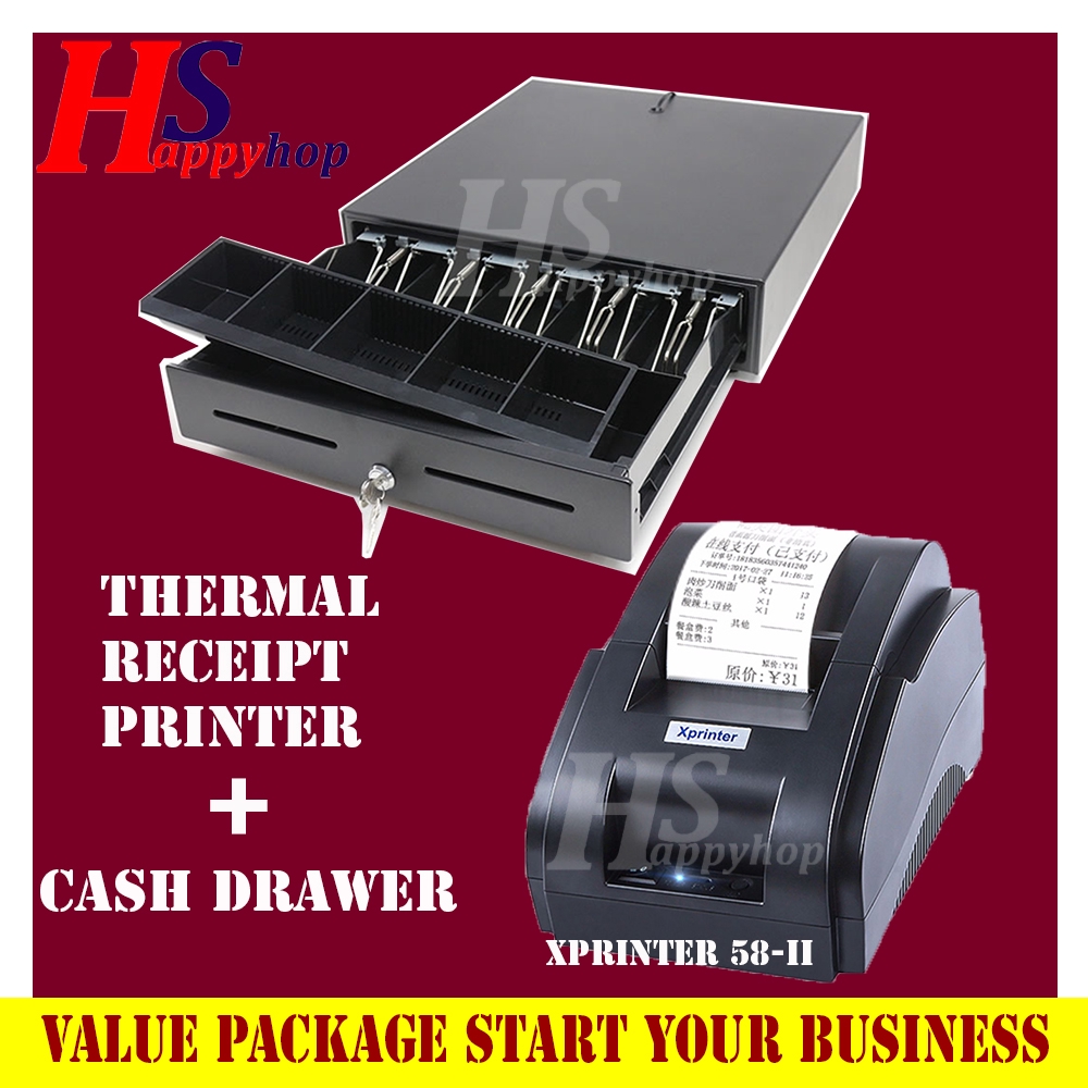 Geomaster Cash Drawer Resit Printer / Package Receipt Printer with