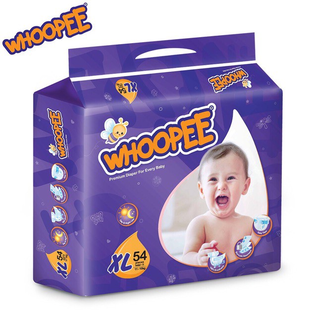 Diaper bedpan Diaper potty **Whoopee Tape S78M69L60XL54XXL4 Shopee