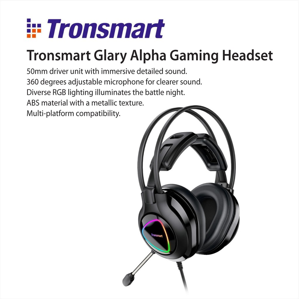 Tronsmart glary discount alpha gaming headset