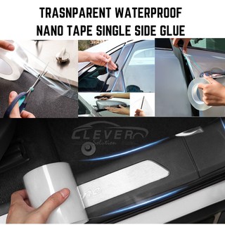 Protective Film Self-Adhesive DIY Anti-collision Strip Car Accessories Car  Bumper Protector Clear Paint Protection Film Roll Anti-Scratch Car