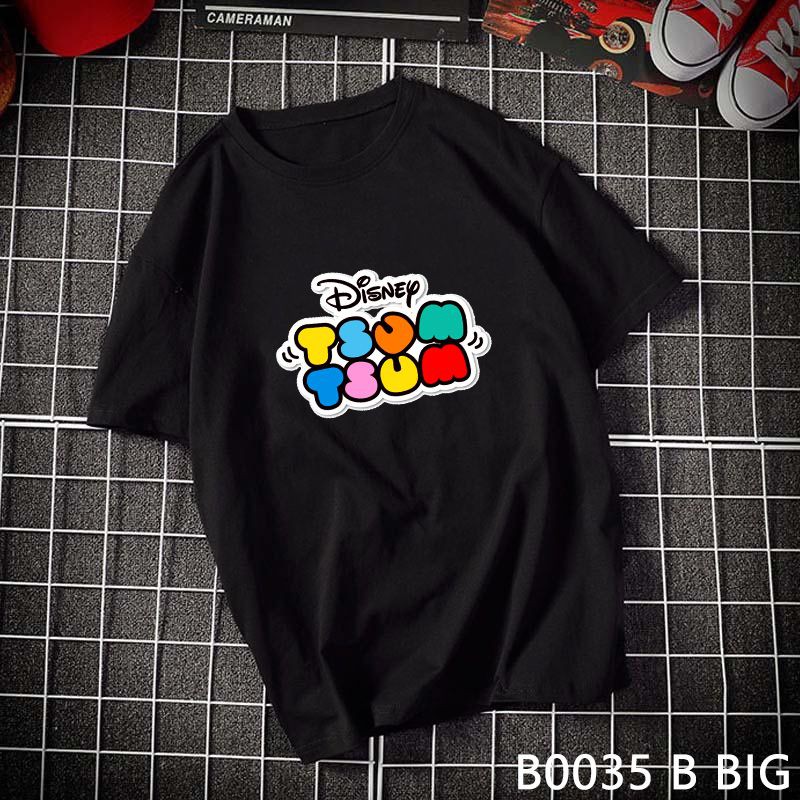 🌈ready Stock B0035 Big Tsum Tsum Tshirt Kawaii Disney Tees Asian Size 