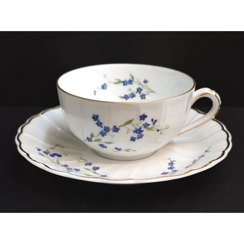 Bernardaud Made in France Myosotis Cup Saucer